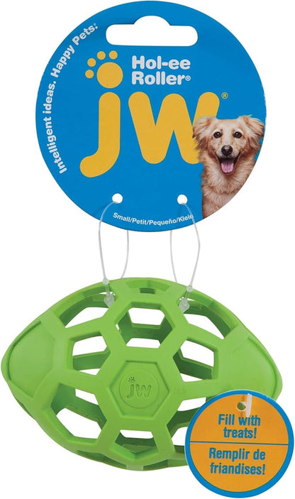JW Pet Hol-ee Roller Egg Dog Chew Puzzle Toy, Small