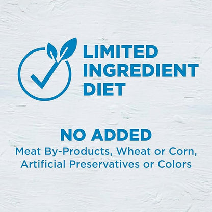 Wellness Simple Natural Limited-Ingredient Grain-Free Dry Dog Food, Easy to Digest for Sensitive Stomachs, Supports Skin & Coat (Turkey and Potato, 26-Pound Bag)
