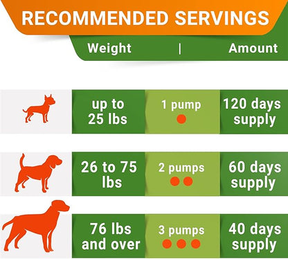 StrellaLab Liquid Glucosamine for Dogs (16 OZ) - All-Natural Hip & Joint Supplement for Dogs, Glucosamine Chondroitin Liquid, MSM & Collagen for Dogs Mobility, Joint Pain Relief for Small & Large Dogs