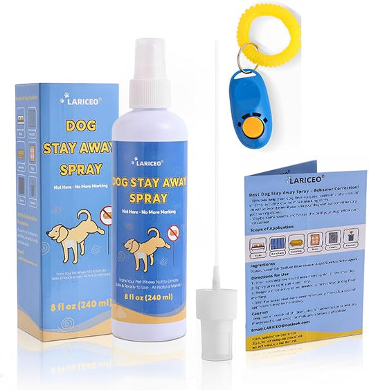 8 oz Pet Training Solution for Discouraging Peeing - Effective for Training - Not Here Dog Spray - Safe Deterrent for Unwanted Behavior.