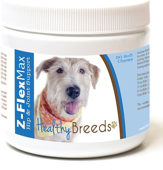 Healthy Breeds Glen of Imaal Terrier Z-Flex Max Hip and Joint Soft Chews 50 Count