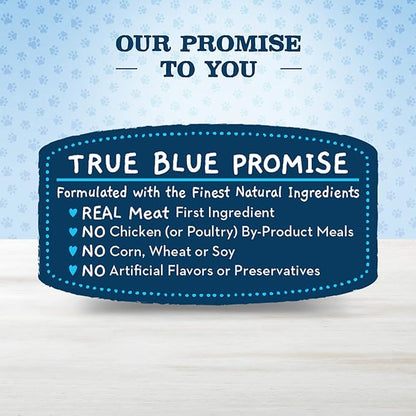 Blue Buffalo Baby Blue Natural Chicken, Lamb and Vegetable Recipe Variety Pack Wet Puppy Food, 3.5 oz, Count of 12
