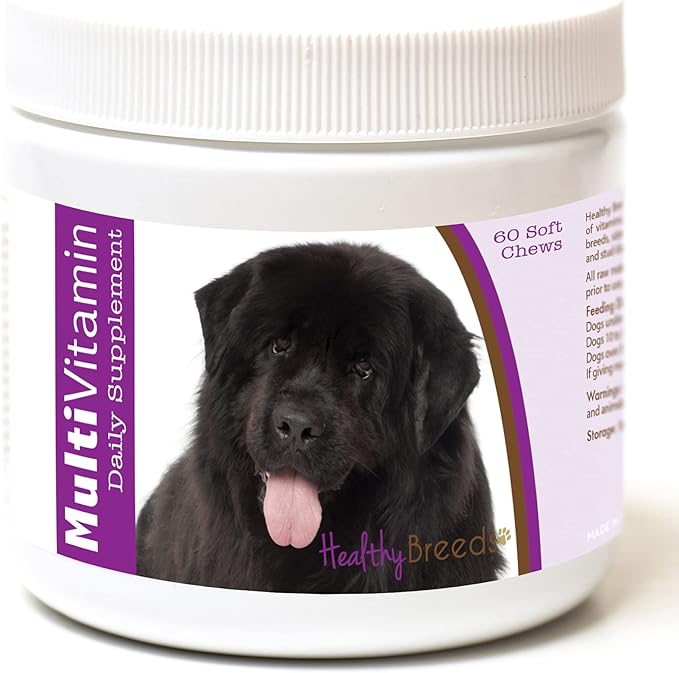 Healthy Breeds Newfoundland Multi-Vitamin Soft Chews 60 Count