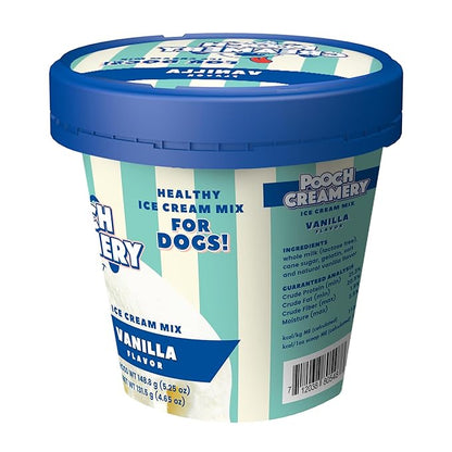 Pooch Creamery Ice Cream Mix for Dogs - Vanilla …