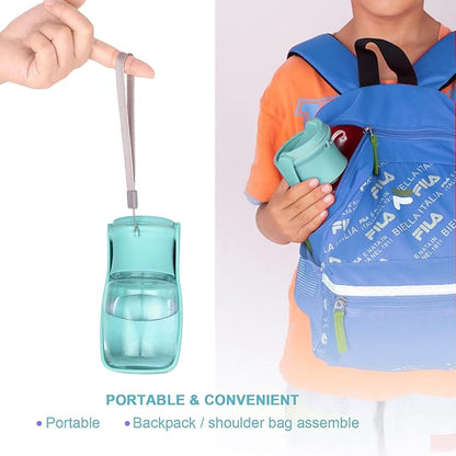 Portable Dog Water Bottle for Walking - Leak Proof Foldable Pet Water Bottles Dispenser Bowl Travel Drink Cup for Walking Hiking Traveling