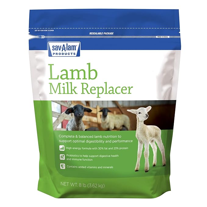 Sav-A-Lam® Lamb Milk Replacer | 8 Pound ( 8 LB) Pouch