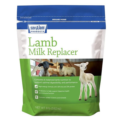 Sav-A-Lam® Lamb Milk Replacer | 8 Pound ( 8 LB) Pouch