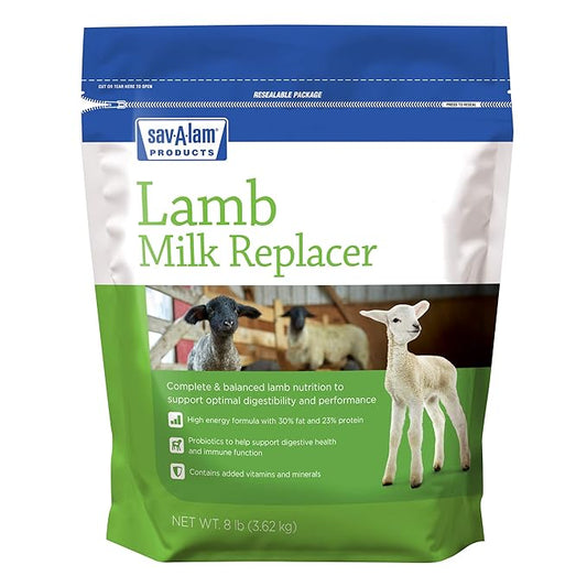 Sav-A-Lam® Lamb Milk Replacer | 8 Pound ( 8 LB) Pouch