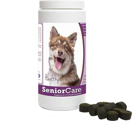 Healthy Breeds Finnish Lapphund Senior Dog Care Soft Chews 100 Count