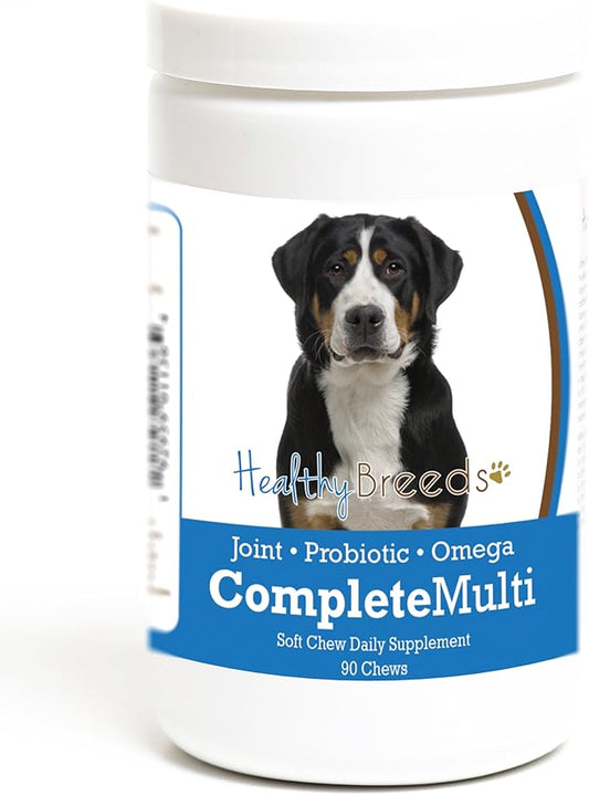 Healthy Breeds Greater Swiss Mountain Dog All in One Multivitamin Soft Chew 90 Count