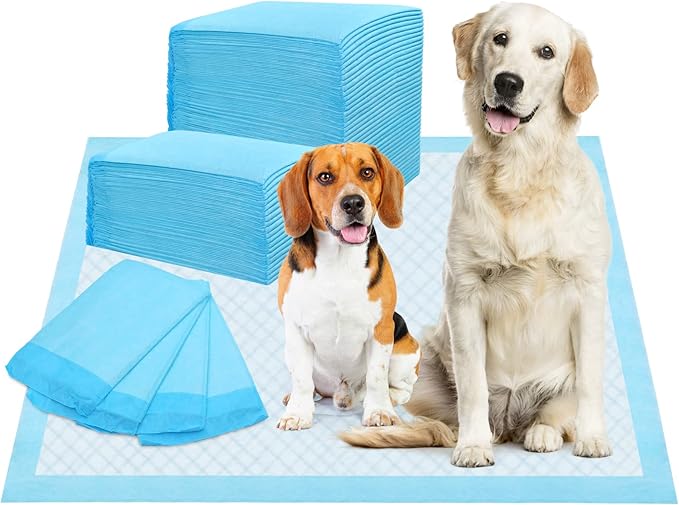 60Count Dog Pee Pads Extra Large, 31"X35", Puppy Pads Pet Training Pads, Disposable Pee Pads for Dogs, for Pet Potty Training