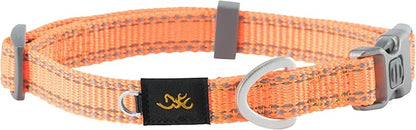 Browning Classic Dog Collar Hunting Dog Collar, Classic Webbing, Safety Orange, Large