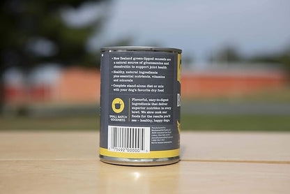 Blackwood Pet Food Grain Free Wet Dog Food Made in USA [All Natural Canned Dog Food], Chicken & Chicken Liver with Pumpkin, 13 oz. can, Pack of 12, brown
