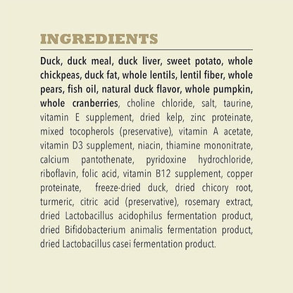 ACANA Singles Limited Ingredient Dry Dog Food, Duck & Pear Recipe, Single Protein Source Dog Food Kibble, 13lb