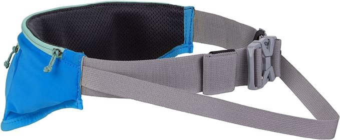 Ruffwear, Trail Runner Belt, Hands Free Adjustable with Pocket, Blue Pool, Small/Medium