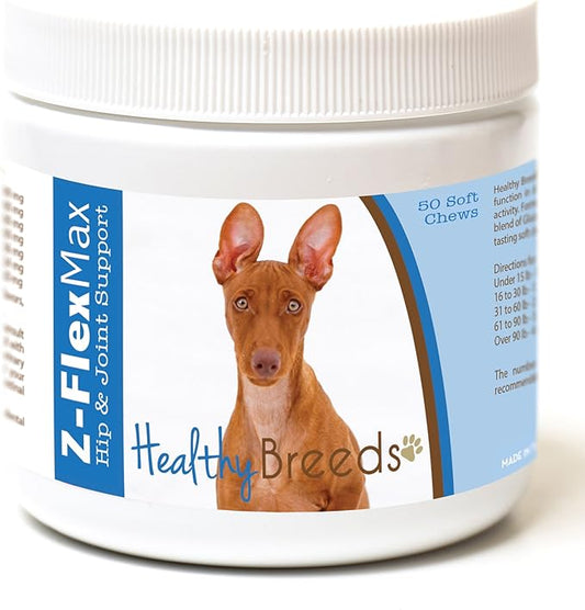 Healthy Breeds Cirnechi dell'Etna Z-Flex Max Hip and Joint Soft Chews 50 Count
