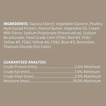 Amazon Brand - Wonder Bound Peanut Butter Flavor Dog Twist Sticks 55 Count Rawhide Free Dog Treats, Dental Health Chews for Plaque & Tartar Control, Easy to Digest, Long-Lasting, 12 ounce (Pack of 1)