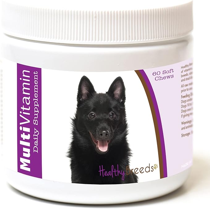Healthy Breeds Schipperke Multi-Vitamin Soft Chews 60 Count