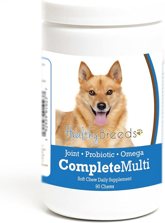 Healthy Breeds Finnish Spitz All in One Multivitamin Soft Chew 90 Count