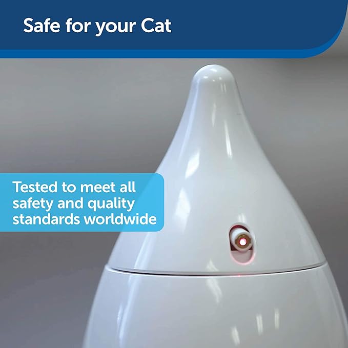 PetSafe Zoom Rotating Laser Cat Toy – includes 2 Interactive Laser Lights