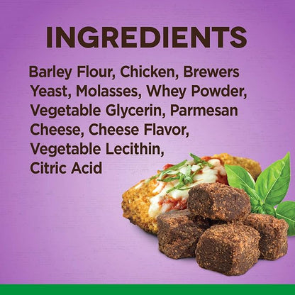 Zoe Tender Chunks for Dogs, All Natural Dog Treats, Grain-Free, Chicken and Parmesan Recipe, 5.3 oz., 92042