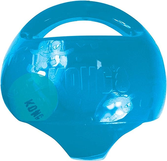 KONG Jumbler Ball - Interactive Dog Toy for Dog & Puppy Playtime - Fetch Toy with Tennis Ball - Dog Supplies for Engaging Play - for Large/XL Dogs