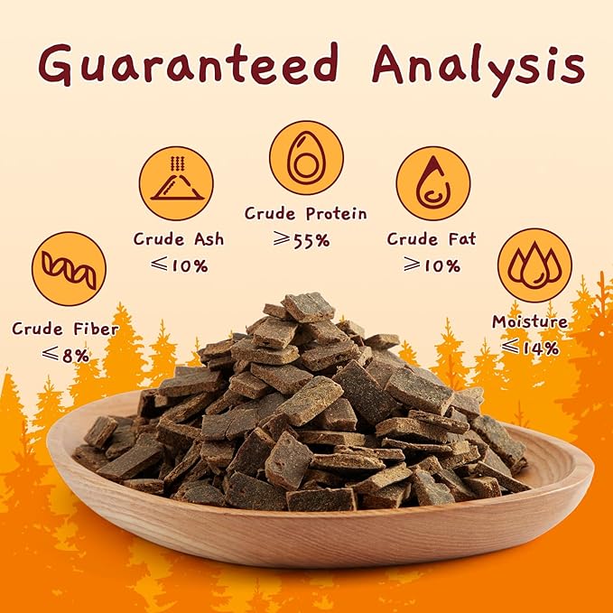 Jungle Calling Dog Treats, Natural High Protein Dog Training Treats with Real Chicken, Soft Puppy Jerky Bites, Grain Free Biscuits Snacks, Easy to Digest