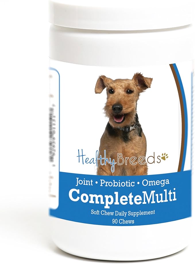 Healthy Breeds Welsh Terrier All in One Multivitamin Soft Chew 90 Count