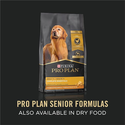 Purina Pro Plan High Protein Wet Dog Food for Senior Dogs, Adult 7+ Wet Dog Food, Turkey and Rice Entree - (Pack of 12) 13 oz. Cans