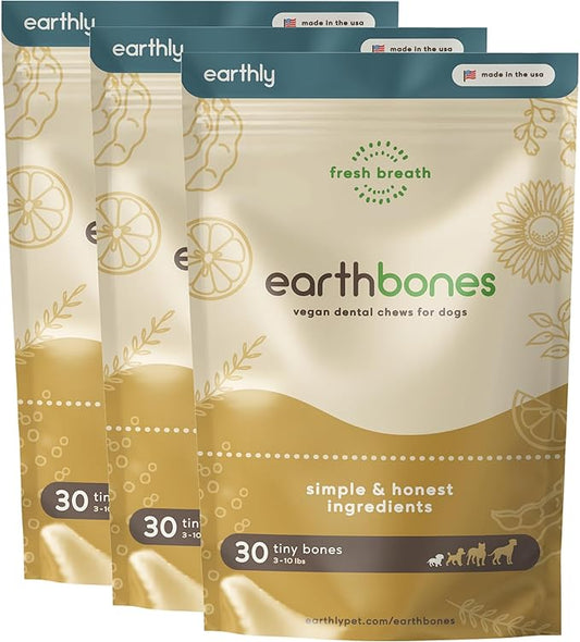 Earthbones Dental for Tiny Dogs, 90ct (3pk)