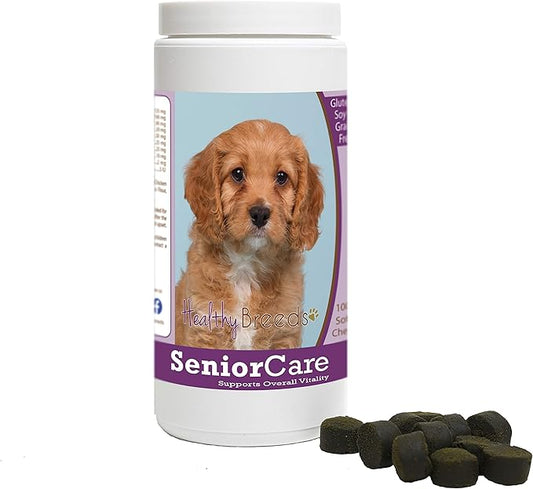 Healthy Breeds Cavapoo Senior Dog Care Soft Chews 100 Count