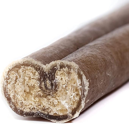 Downtown Pet Supply - Bully Sticks for Dogs - Dog Dental Treats & Rawhide-Free Dog Chews - Dog Treats with Protein, Vitamins & Minerals- Natural Beef Sticks - 6 in - 1 lb