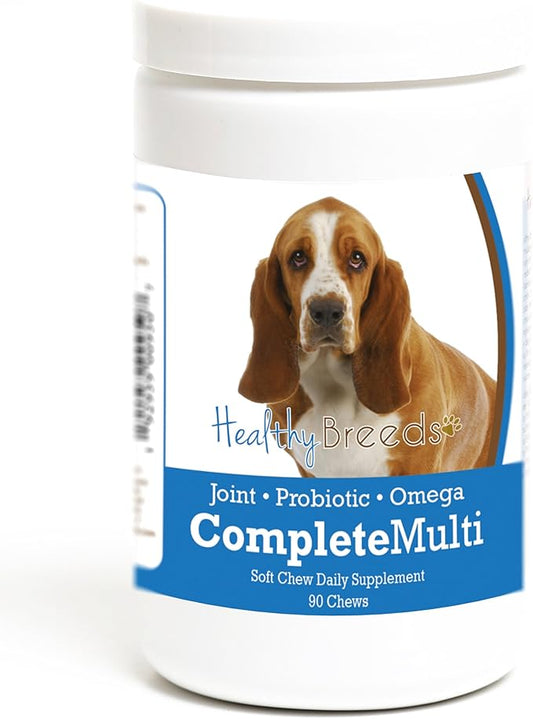 Healthy Breeds Basset Hound All in One Multivitamin Soft Chew 90 Count