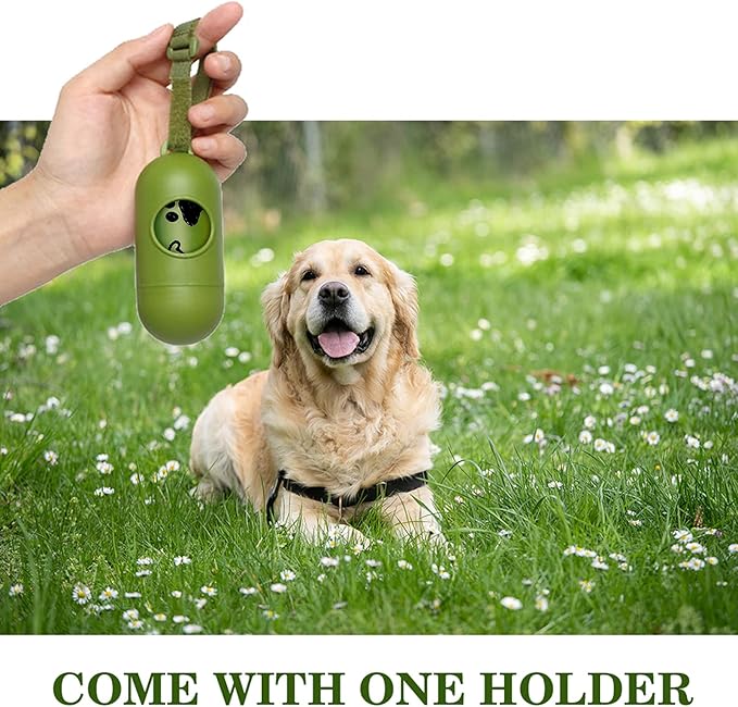 Dog Poop Bag, Biodegradable - 540 Count Dog Waste Bags with Dispenser, Extra Thick Strong Leak proof Doggy Poop Bags| Scented