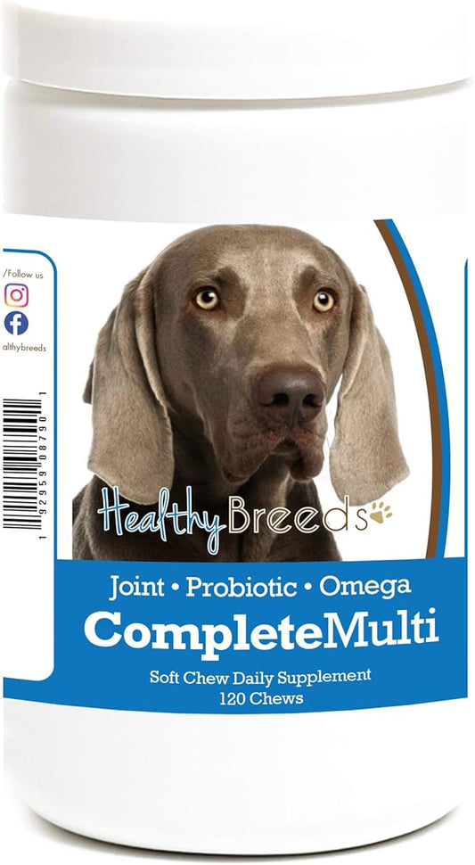 Healthy Breeds Weimaraner All in One Multivitamin Soft Chew 120 Count