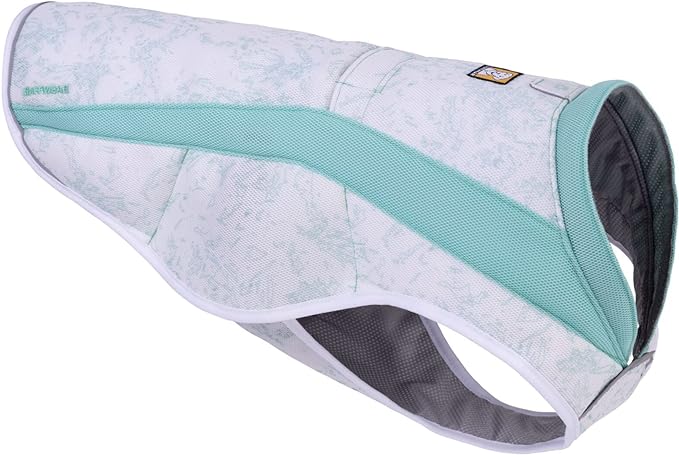 Ruffwear, Swamp Cooler Dog Vest, Evaporative Cooling for Hot Weather, Compatible with Most Harnesses, Sage Green, Large