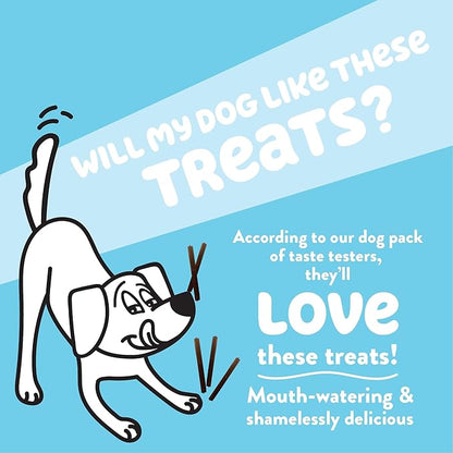 Shameless Pets Soft-Baked Dog Treats, What's Up Chicken - Natural & Healthy Dog Chews for Skin & Coat Support with Omega 3 & 6 - Dog Biscuits Baked & Made in USA, Free from Grain, Corn & Soy - 1-Pack