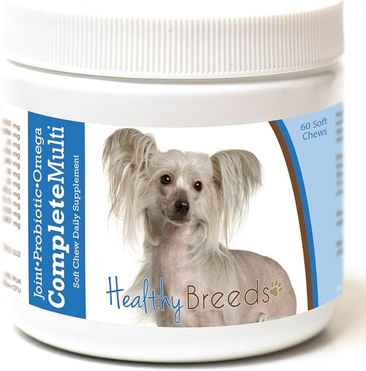 Healthy Breeds Chinese Crested All in One Multivitamin Soft Chew 60 Count