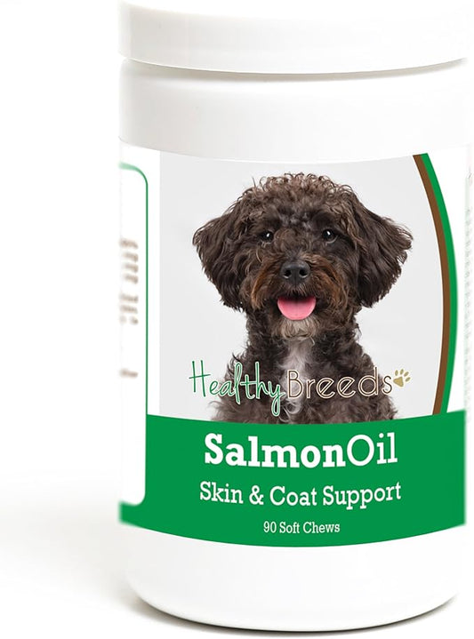 Healthy Breeds Schnoodle Salmon Oil Soft Chews 90 Count