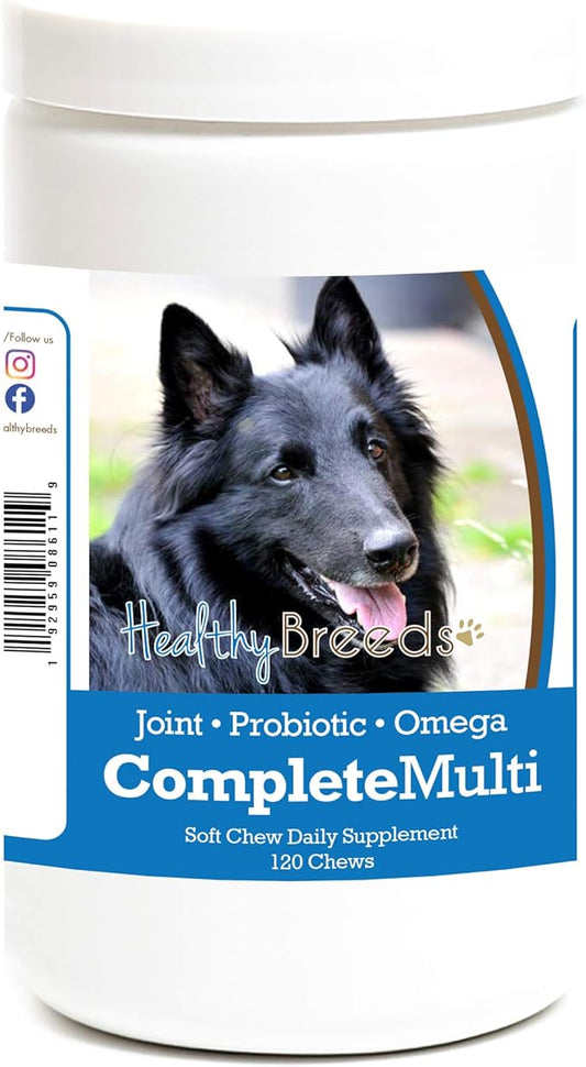 Healthy Breeds Belgian Sheepdog All in One Multivitamin Soft Chew 120 Count