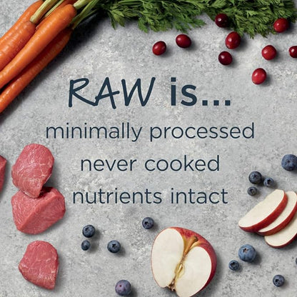 Instinct Raw Boost Whole Grain Dry Dog Food, Natural Real Lamb & Oatmeal Recipe Kibble with Omegas + Freeze Dried Raw Dog Food, 20 lb. Bag
