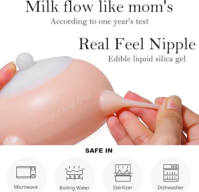 Doggiema Puppy Feeder Puppy Milk Feeder Puppy Nursing Station Puppy feeders for Multiple Puppies Puppy Milk replacer Doggie Bubble Dongdong pet S size bowl (Kitten/Toy Puppy)