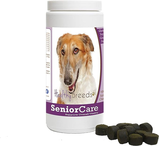 Healthy Breeds Borzois Senior Dog Care Soft Chews 100 Count