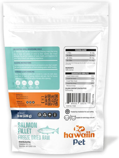 Freeze Dried Chicken Breast Dog Treats 8 oz, Raw Single Ingredient, Natural Healthy High Value, Gluten Free, Grain Free, High Protein