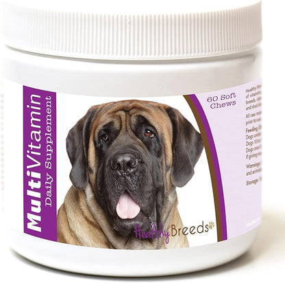 Healthy Breeds Mastiff Multi-Vitamin Soft Chews 60 Count