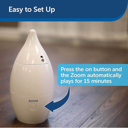 PetSafe Zoom Rotating Laser Cat Toy – includes 2 Interactive Laser Lights
