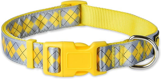Harry Potter Hufflepuff Dog Collar in Size Small | Small Dog Collar, Harry Potter Dog Collar | Harry Potter Dog Apparel & Accessories for Hogwarts Houses, Hufflepuff