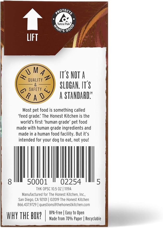 The Honest Kitchen Human Grade Wet Dog Food