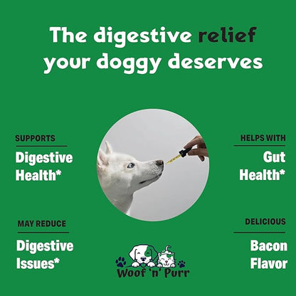 Dog Digestive Enzymes - Supports a Healthy Digestive Tract & Much More - Dog Digestive Support - Dog Enzymes - Dog Enzymes Digestive - Dog Digestive Enzyme - Dog Digestive Supplement - 1 fl oz