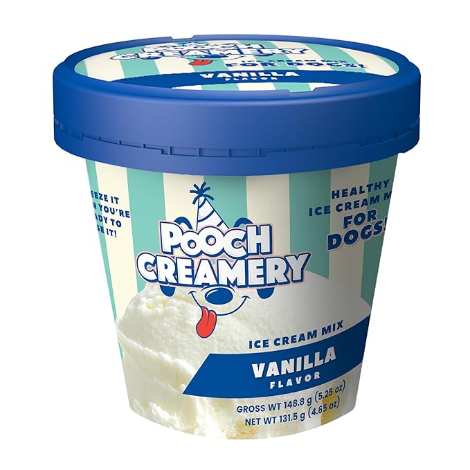 Pooch Creamery Ice Cream Mix for Dogs - Vanilla …